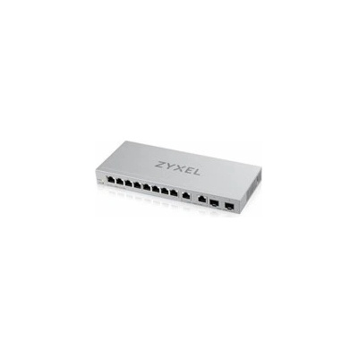 Zyxel XGS1210-12 12-port Gigabit Webmanaged Switch, 8x gigabit RJ45, 2x 2,5GbE RJ45, 2x SFP+