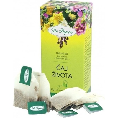 Dr.Popov Čaj života porcovaný 30 g