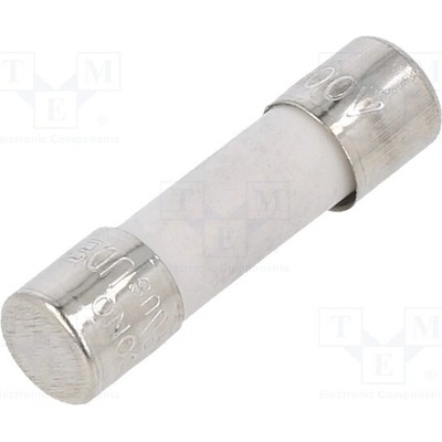 CONQUER ELECTRONIC UDE 12A 500V Pojistka: tavná; keramická,kulatý; 12A; 500VAC; zpožděná; 5x20mm