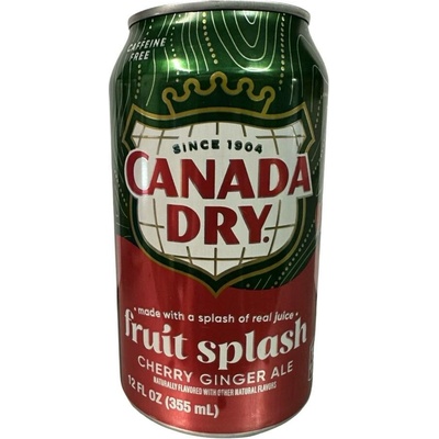 Canada Dry Cherry Ginger Ale 355 ml
