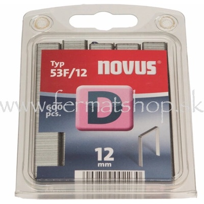 Novus sponky D typ