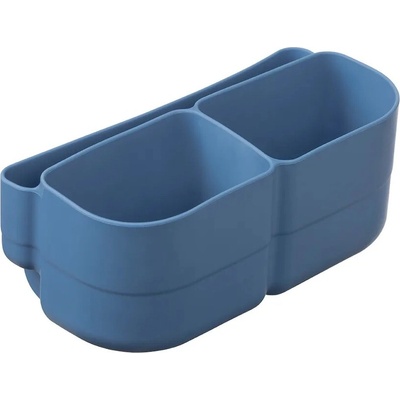 B.box Silikónový bento organizér do stredného boxu modrý