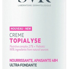 SVR Topialyse intenzívne vyživujúci krém pre citlivú pokožku 400 ml