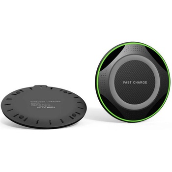 Planet Tech Безжично зарядно Planet Tech, Tънък дизайн, 10W, Черен (SM125 Black)