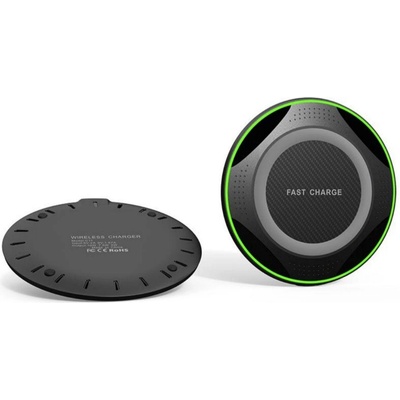 Planet Tech Безжично зарядно Planet Tech, Tънък дизайн, 10W, Черен (SM125 Black)