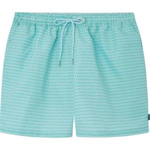 Hackett Бански гащета Hackett Fish Geo swimming shorts - Blue (Aqua)