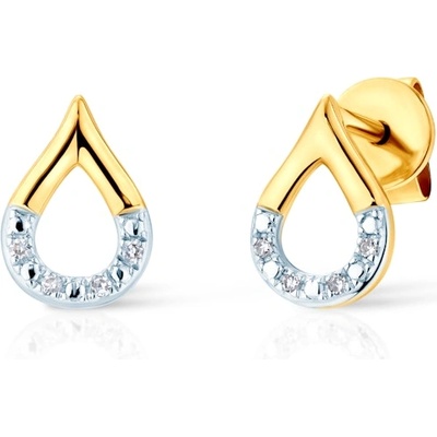 SAVICKI обеци: злато. диаманти