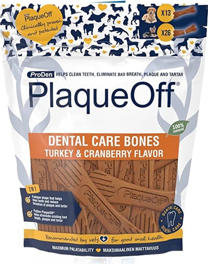 ProDen PlaqueOff Dental Bones krůtí 482 g ProDen PlaqueOff Dental Bones krůtí 482 g