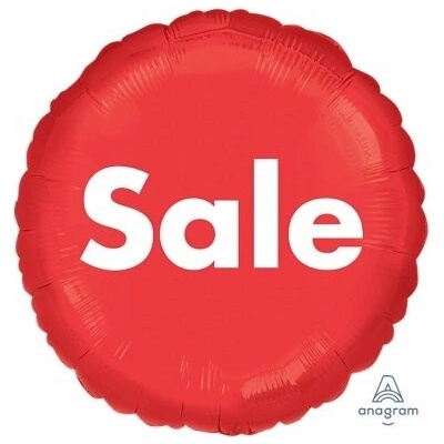 Anagram Kruh SALE 46cm fóliový balónek