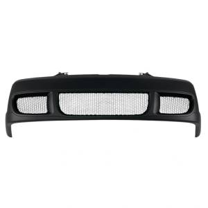  Предна броня за vw golf 4 - r32 дизайн - черна (1j0807217h)