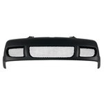 Предна броня за vw golf 4 - r32 дизайн - черна (1j0807217h)