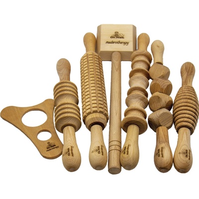 Dr.Nek sada dřevěných prvků pro maderoterapii