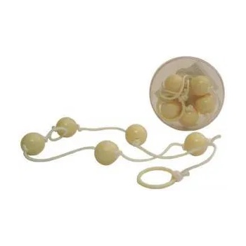 Seven Creations Анална броеница от пластмаса и текстил, Anal Beads Plastic, 1408