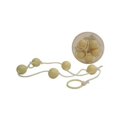 Seven Creations Анална броеница от пластмаса и текстил, Anal Beads Plastic, 1408