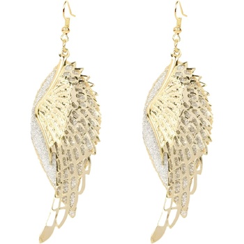 HARAHU Обеците EL-36525 Wings - Златна KP36525 (EL-36525)