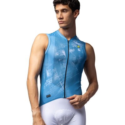 Alé Cycling Clothing Alé PR-E Mirror SLV Light blue