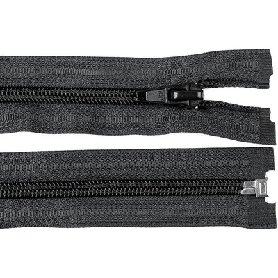 Prima-obchod Spirálový zip No 5 délka 45 cm bundový POL, barva 332 černá