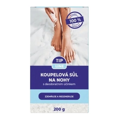 Tip line koupelová sůl deo. antibakteriální 200 g