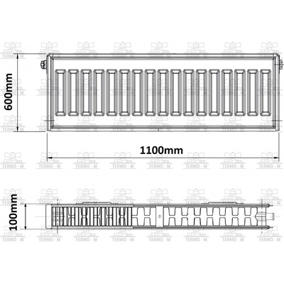 Korado 22K 600 x 1100