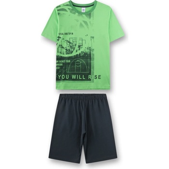 Sanetta Детско ежедневно термо бельо Sanetta Kid's Pyjama 1/2 246166 Everyday base layer - May Green - размер 128 (EU) (714-1833-0111)