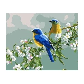 Smart Flamingo Creative set Flamingo Line Painting by numbers 40x50cm Birds (FLG019-01)