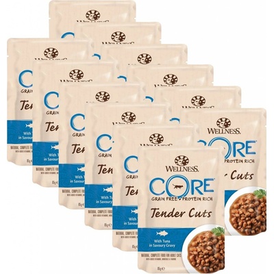 Wellness CORE Tender Cuts tuniak 12 x 85 g