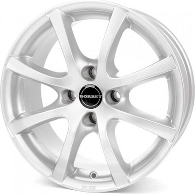 Borbet LV4 6,5x15 4x108 ET20 crystal silver