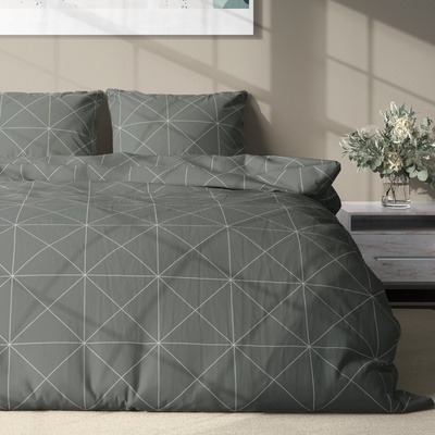 Dilios Двоен спален комплект с един плик АРТУР 3 части 100% вискоза