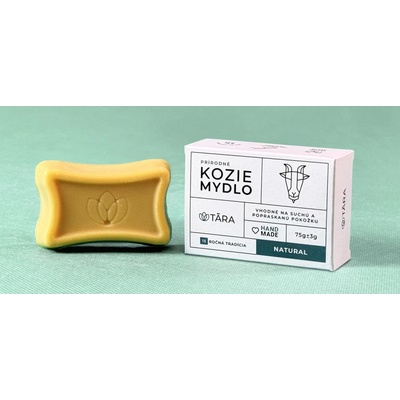 Tara kozie prírodné mydlo natural 75 g