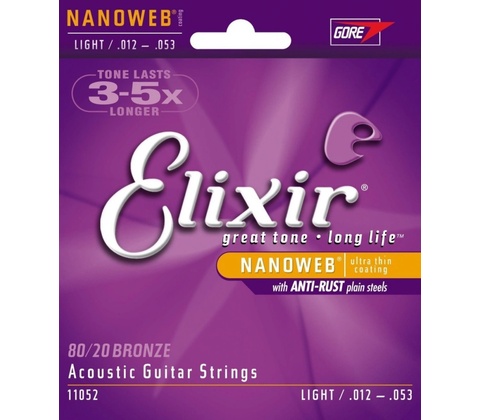 Elixir 80/20 Bronze .012