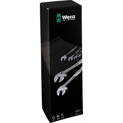 Wera Samonastavitelné otevřené klíče s ráčnou 6004 Joker - 6 ks 020111