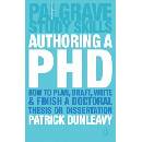 Authoring a PhD - Patrick Dunleavy