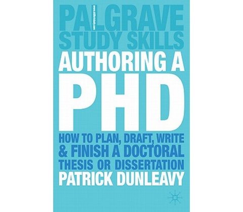 Authoring a PhD - Patrick Dunleavy