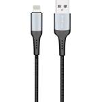 DeTech Кабел за данни DeTech DE-43i2, Lightning, 2.0m, Black - 40260 (DE-40260)