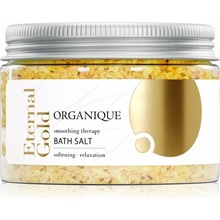 Organique Eternal Gold Smoothing Therapy relaxačná soľ do kúpeľa 600 g