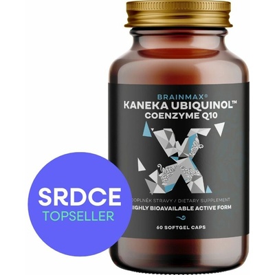 BrainMax Koenzým Q10 Ubiquinol Kaneka 100 mg 60 kapsúl
