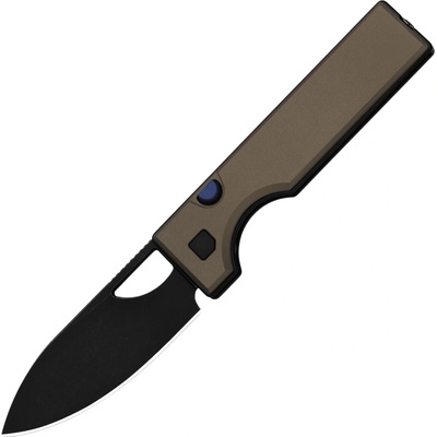 Kizer Little Ringbo AEB-L Black Stonewashed,Al handle V3708A2