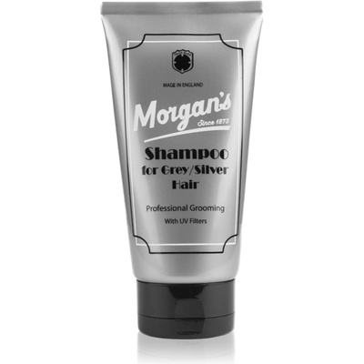 Morgan's Pomade For Grey and Silver Hair Shampoo почистващ шампоан за изрусена коса 150ml