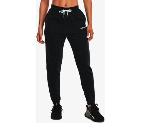 Under Armour Essential Script Pant-BLK
