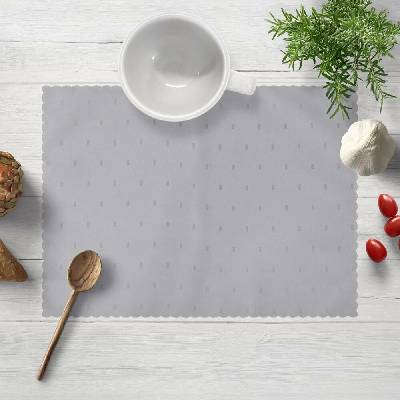 Biante Teflonové prostírání TF-080 Obdélníčky na šedém 30x40cm