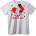 NOONEBRAND Тениска Любов за живот - 2XL, White