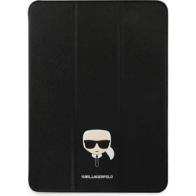 Karl Lagerfeld KLFC11OKHK iPad 11" Pro 2021 book cover černé Saffiano Karl Head KLFC11OKHK