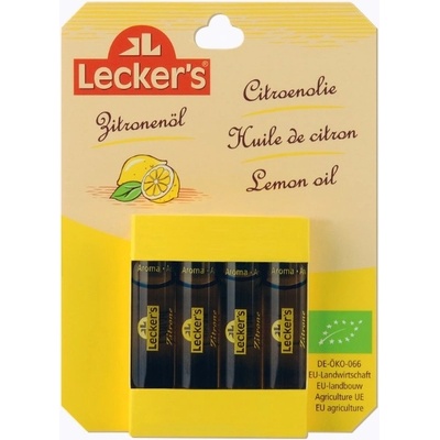 Lecker´s Citrónový olej 100% 4 x 2 ml bio – Zboží Dáma