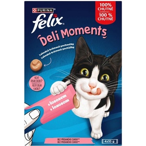 FELIX Deli Moments със сьомга 4 x 10 g