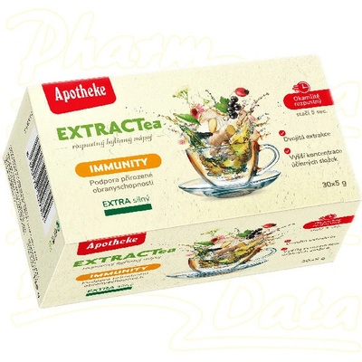Apotheke EXTRACTea Immunity bylinný nápoj 30 x 5 g
