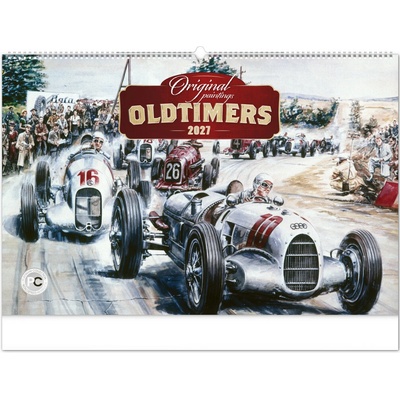 NOTIQUE Nástenný Oldtimers Václav Zapadlík 64 x 42 cm 2027