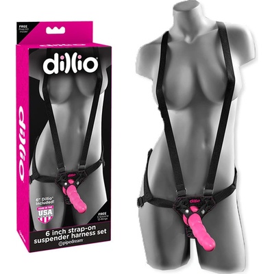 Strap-on Suspender Harness set dildo a postroj