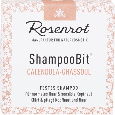 Rosenrot ShampooBit® šampon s měsíčkem a Ghassoul 55 g
