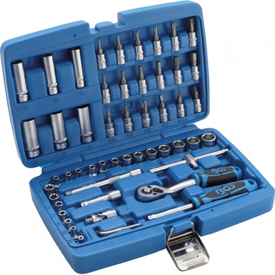 BGS Gola sada 1/4" 4,0-13,0 mm, 52 dílů - 2147