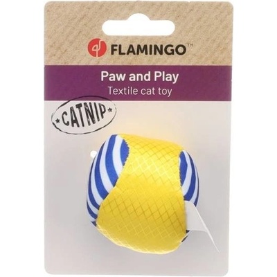 Flamingo Strellow míček žlutý 5 cm